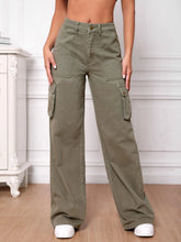 Tall Flap Pocket Cargo Jeans